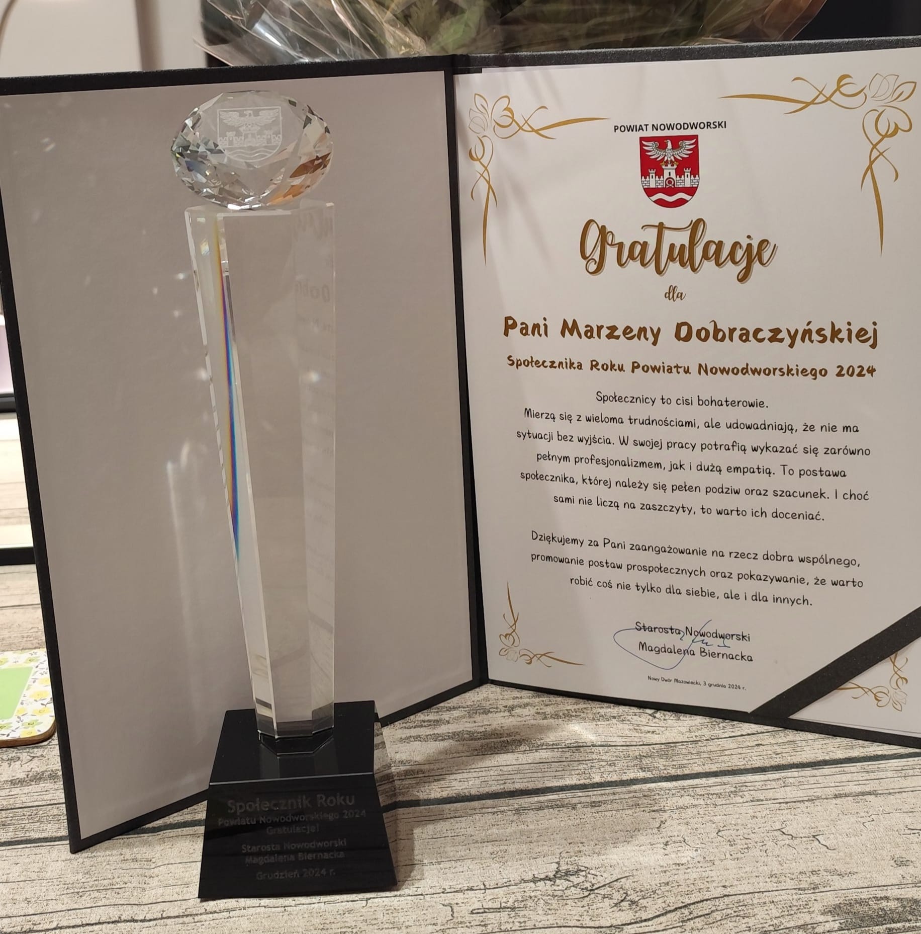 Społecznik roku wybrany.