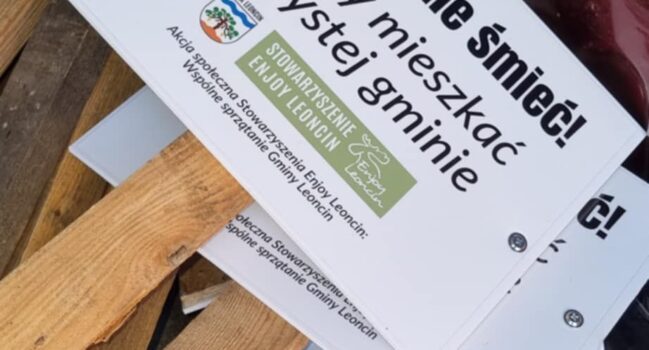 Czysta gmina Leoncin 2025