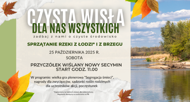Czysta Wisła dla nas wszystkich!
